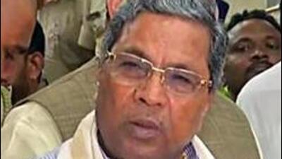 Leader of the opposition in Karnataka assembly Siddaramaiah slammed state education minister BC Nagesh over dropping of shoes and socks for school students. (PTI)