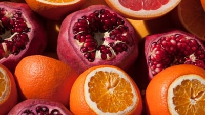 Fruits with low sugar content such as apple, orange, pomegranate and sweet lime can also help in cleansing the skin. (Unsplash) Fruits with low sugar content such as apple, orange, pomegranate and sweet lime can also help in cleansing the skin. (Unsplash)