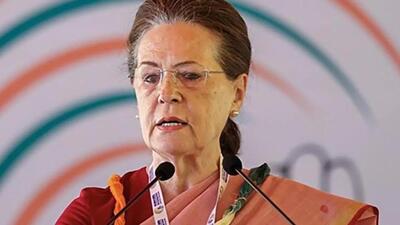 Congress president Sonia Gandhi on Sunday expressed concern over the evolving political situation in Sri Lanka. (HT PHOTO.)