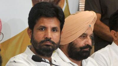 Congress’ Punjab president Amrinder Singh Raja Warring said the party will change Mohali mayor at the right time/ (HT File)