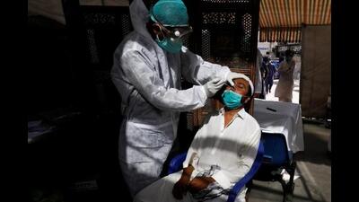 Despite the drop in daily Covid infections, tricity’s active caseload jumped from 827 to 859 since Saturday, amid fewer recoveries. (REUTERS)