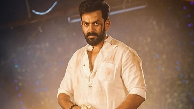 Prithviraj Sukumaran in a poster from his film Kaduva. Prithviraj Sukumaran in a poster from his film Kaduva. 