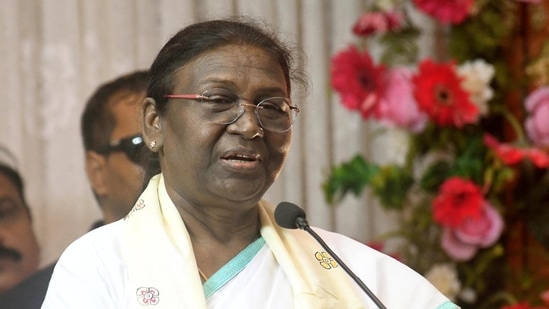 National Democratic Alliance presidential candidate Draupadi Murmu (Santosh Kumar/Hindustan Times) National Democratic Alliance presidential candidate Draupadi Murmu (Santosh Kumar/Hindustan Times)