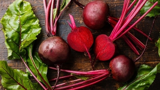 Beetroot, along with vitamin and antioxidant supplements can help in cleansing the skin as well.(Unsplash)