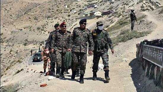 New Delhi, June 10 (ANI): Chief of the Army Staff, General Manoj Pande is on a three-day visit to Himachal Pradesh and Uttarakhand to review the security situation along the Line of Actual Control (LAC) with China in this sector on Friday. (ANI Photo) (ANI) New Delhi, June 10 (ANI): Chief of the Army Staff, General Manoj Pande is on a three-day visit to Himachal Pradesh and Uttarakhand to review the security situation along the Line of Actual Control (LAC) with China in this sector on Friday. (ANI Photo) (ANI)