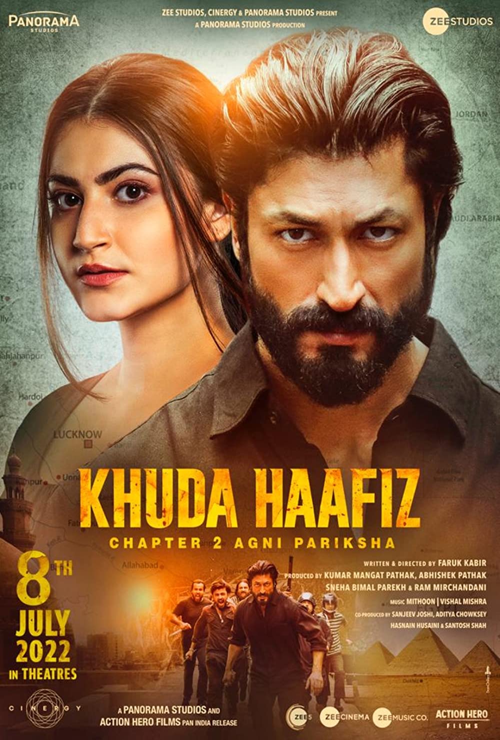 Khuda Haafiz Chapter 2 Agni Pariksha stars Vidyut Jammwal and Shivaleeka Oberoi. Khuda Haafiz Chapter 2 Agni Pariksha stars Vidyut Jammwal and Shivaleeka Oberoi.