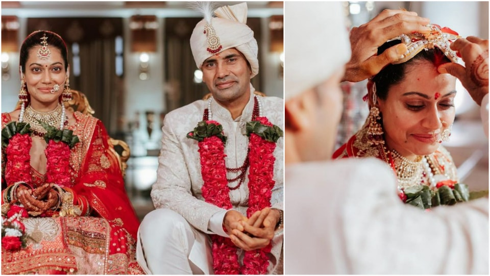 Payal Rohatgi and Sangram Singh&nbsp;married on Saturday in Agra.
