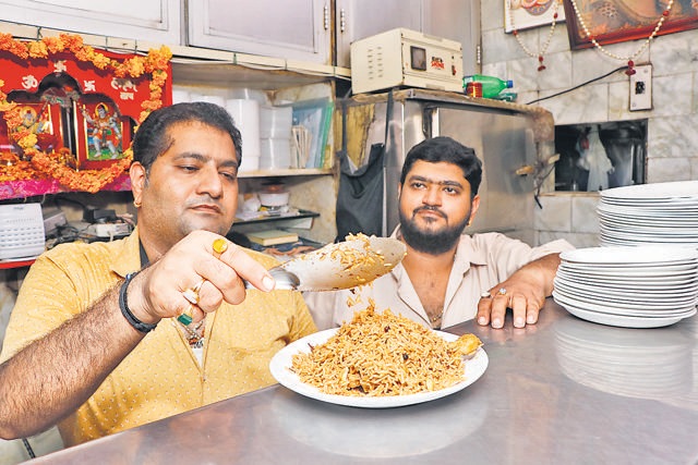 Tee Pee O has been serving preparations of chicken, mutton and fish biryani since the 1970’s. (Photo: Dhruv Sethi/HT) Tee Pee O has been serving preparations of chicken, mutton and fish biryani since the 1970’s. (Photo: Dhruv Sethi/HT)