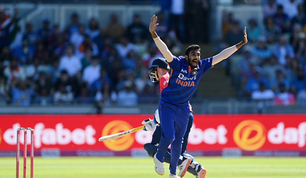 Jasprit Bumrah grabbed 2/10 from 3 overs.&nbsp; (Getty)
