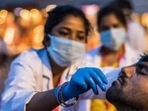 India records 16,678 new Covid cases, 26 deaths in 24 hours (HT File)