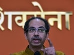 Shiv Sena chief Uddhav Thackeray. (Anshuman Poyrekar/HT PHOTO)