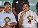 O Paneerselvam and former Tamil Nadu chief minister Edappadi K Palaniswami.