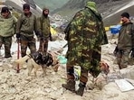 Rescue operations underway at cloudburst-affected areas of Amarnath in Jammu and Kashmir on Saturday. (ANI Photo)