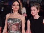 Angelina Jolie with Shiloh at Eternals premiere.(AFP) Angelina Jolie with Shiloh at Eternals premiere.(AFP)