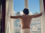 Ayushmann Khurrana has taken cues from Ranbir Kapoor's iconic Sawariyaa moment in his latest pictures. Ayushmann Khurrana has taken cues from Ranbir Kapoor's iconic Sawariyaa moment in his latest pictures.