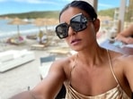 Sushmita Sen posted a photo from Italy. Sushmita Sen posted a photo from Italy.