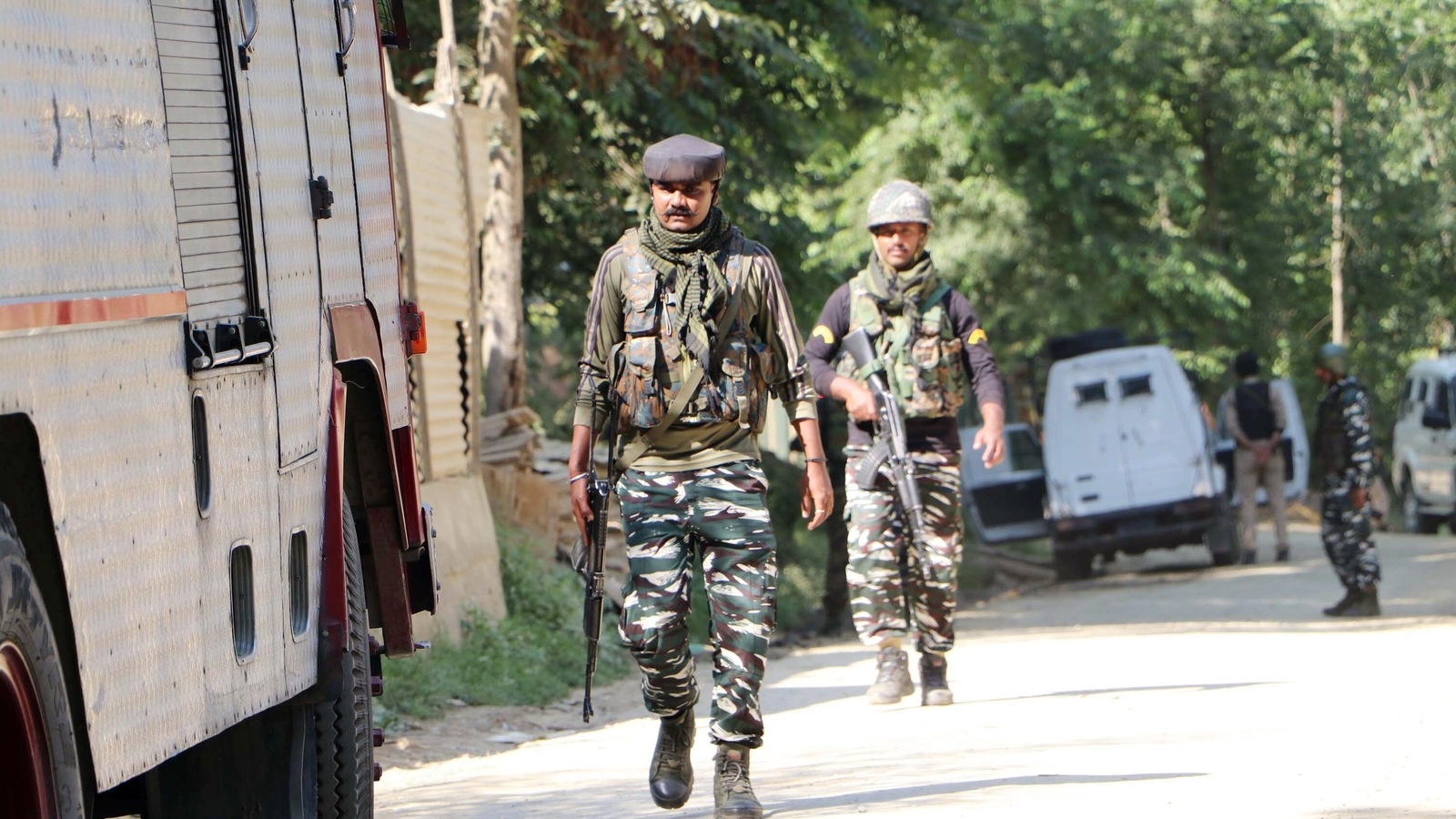 Two Terrorists Killed In Awantipora Encounter US made Rifle Recovered 