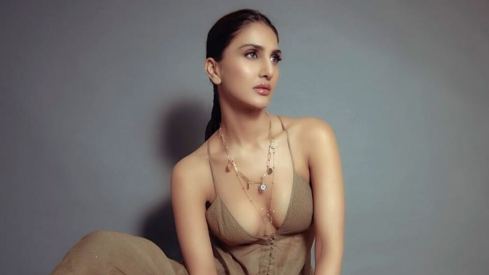 VaaniKapoor sets temperatures soaring in stylish white fringe pants and  crop top in her latest photo-shoot
