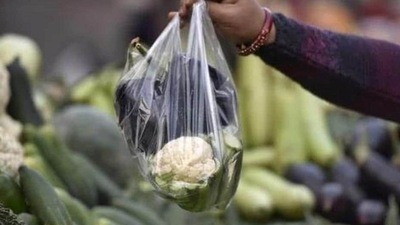 The single-use plastic came into effect from July 1. (HT file picture) The single-use plastic came into effect from July 1. (HT file picture)