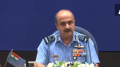 Air Chief Marshal Vivek Ram Chaudhari. (ANI Photo)