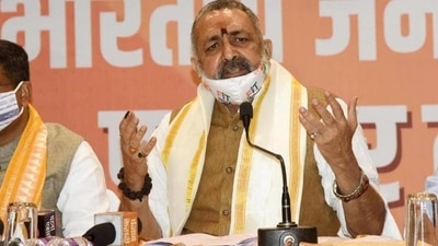 Union minister Giriraj Singh.