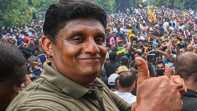 Sri Lanka's main opposition and Samagi Jana Balawegaya leader Sajith Premadasa. (AFP) Sri Lanka's main opposition and Samagi Jana Balawegaya leader Sajith Premadasa. (AFP)