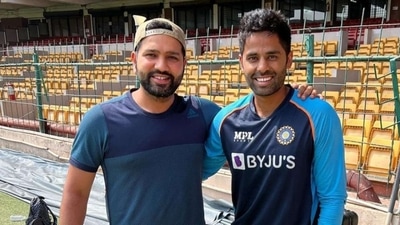 Rohit Sharma and Suryakumar Yadav (Twitter) Rohit Sharma and Suryakumar Yadav (Twitter)