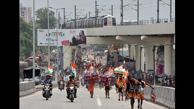 The officials said that no meat shop should be opened on the routes of Kanwar Yatra and animals should not be sacrificed in any public places. (HT FILE PHOTO) The officials said that no meat shop should be opened on the routes of Kanwar Yatra and animals should not be sacrificed in any public places. (HT FILE PHOTO)