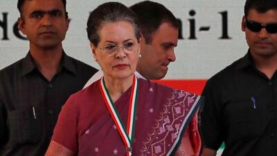 Congress chief Sonia Gandhi. (REUTERS) Congress chief Sonia Gandhi. (REUTERS)