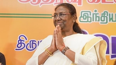 NDA presidential candidate Droupadi Murmu is a former Jharkhand governor. (FILE PHOTO) NDA presidential candidate Droupadi Murmu is a former Jharkhand governor. (FILE PHOTO)