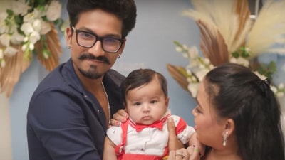Bharti Singh and Haarsh Limbachiyaa have now shared a vlog in which they revealed their son Laksh's face. Bharti Singh and Haarsh Limbachiyaa have now shared a vlog in which they revealed their son Laksh's face.