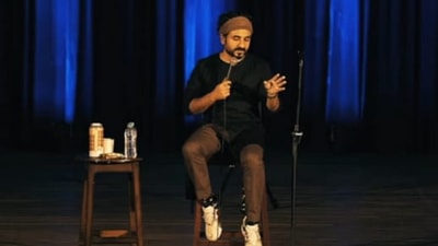 Vir Das shares video from his old show. Vir Das shares video from his old show.