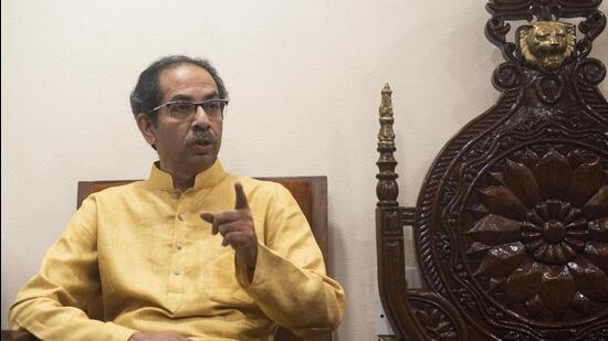 At a meeting of the party’s parliamentarians chaired by Sena president and former chief minister Uddhav Thackeray on Monday, a majority of them sought support for Murmu in a bid to build bridges with Shinde and the BJP, a Sena MP said on condition of anonymity. (HT photo)