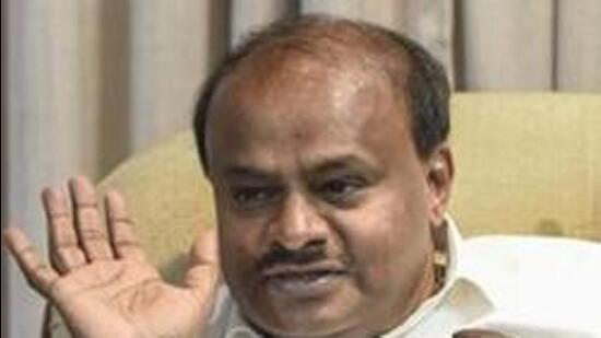 Former CM H D Kumaraswamy (HT File photo)