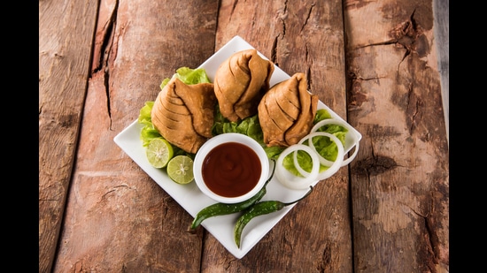 Samosa, originally from persia is a popular snack in India (Photo: iStockphoto)