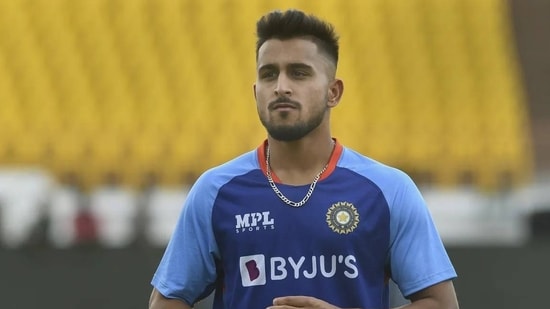 Umran ended up being India's most expensive bowler in the third T20I(PTI)