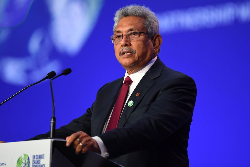File photo of Sri Lanka's embattled President Gotabaya Rajapaksa. (REUTERS)