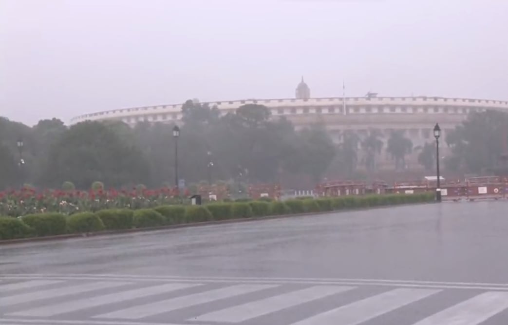 Visuals from Vijay Chowk shared by news agency ANI. Visuals from Vijay Chowk shared by news agency ANI.