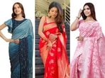Sarees add that feminine touch to a woman's personality.