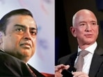 Billionaire Mukesh Ambani and Amazon.com Inc., whose founder Jeff Bezos