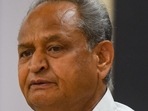 Rajasthan chief minister Ashok Gehlot. (HT PHOTO)