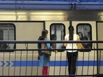 File image of Delhi metro. File image of Delhi metro.