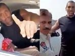 India's WWE star The Great Khali's intense argument with toll booth staffs India's WWE star The Great Khali's intense argument with toll booth staffs