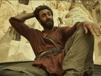 Ranbir Kapoor in a still from Shamshera.