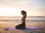Alia Bhatt’s trainer demonstrates Vajrasana, speaks of its benefits(Unsplash) Alia Bhatt’s trainer demonstrates Vajrasana, speaks of its benefits(Unsplash)
