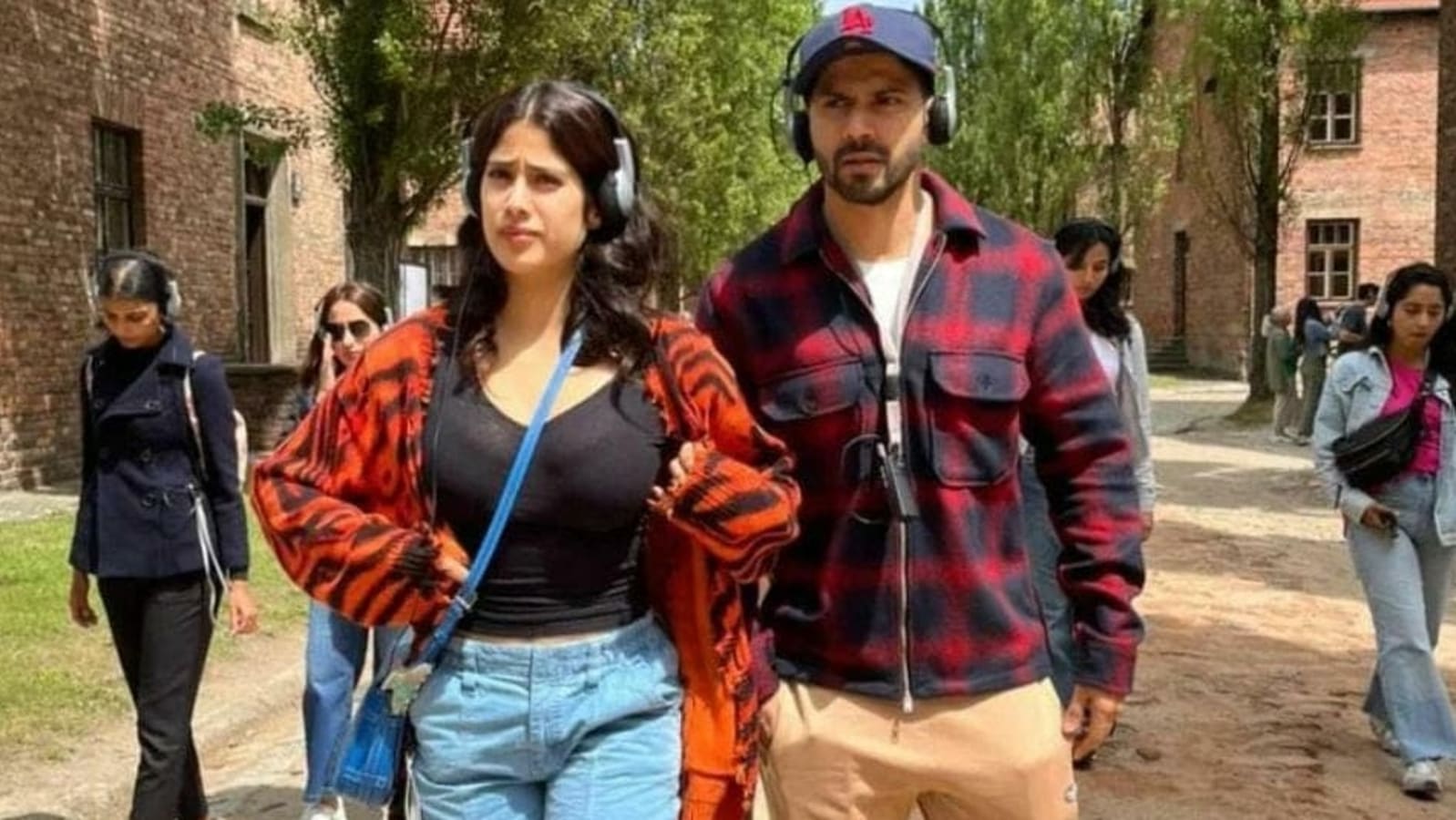 Varun Dhawan and Janhvi Kapoor visit Auschwitz Nazi concentration camp to prepare for Bawaal