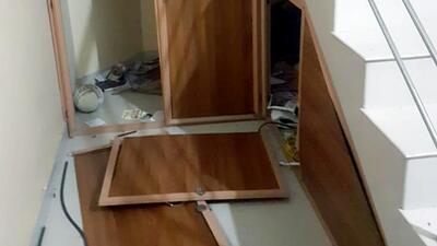 Two unidentified bike-borne assailants hurled bombs at the office of the Rashtriya Swayamsevak Sangh (RSS) at Payyanur in north Kerala’s Kannur district in the wee hours of Tuesday, police said. (ANI) Two unidentified bike-borne assailants hurled bombs at the office of the Rashtriya Swayamsevak Sangh (RSS) at Payyanur in north Kerala’s Kannur district in the wee hours of Tuesday, police said. (ANI)