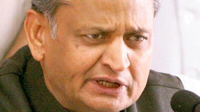 Ashok Gehlot has been named as the senior observer for Gujarat. (HT PHOTO)