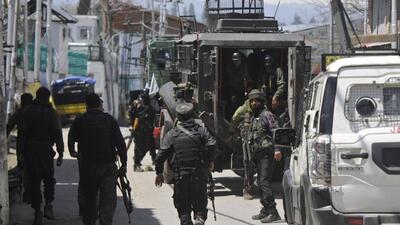 Militants, at least two in number, escaped by breaking the cordon during an encounter in south Kashmir’s Shopian district, officials said on Tuesday. (HT file photo for representational purpose)