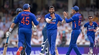 Bumrah ransacked England's dreams of a happy reunion of the top order that won the 2019 World Cup (ICC Twitter) Bumrah ransacked England's dreams of a happy reunion of the top order that won the 2019 World Cup (ICC Twitter)
